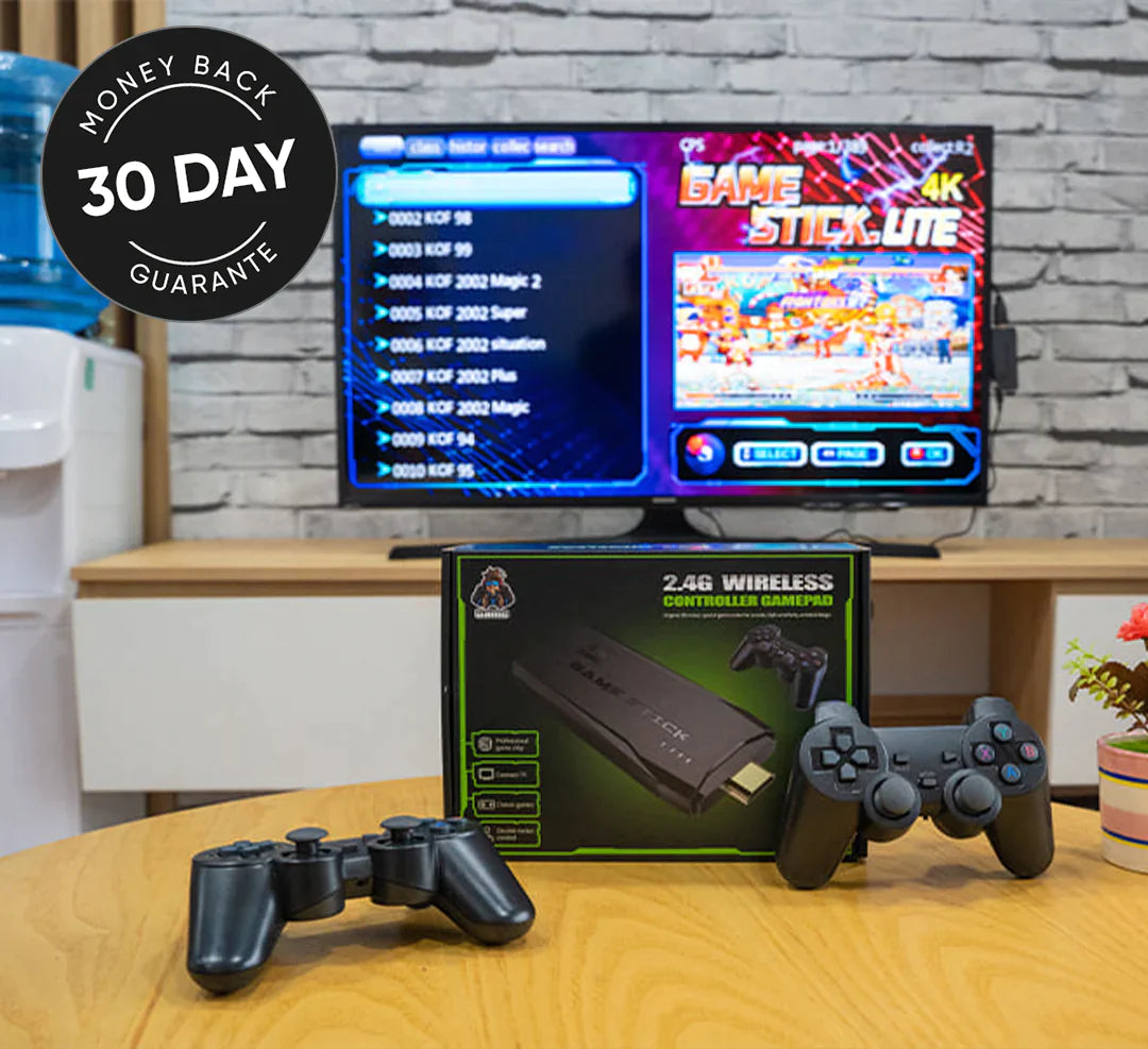 GameStick™ 4K: 10 000 juegos retro