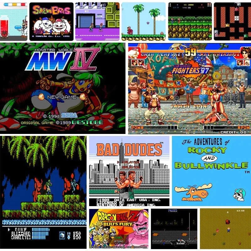 GameStick™ 4K: 10 000 juegos retro