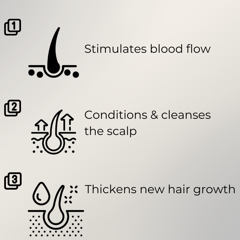 Aceite natural para el crecimiento del cabello
