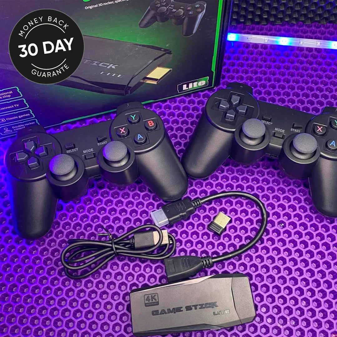 GameStick™ 4K: 10 000 juegos retro