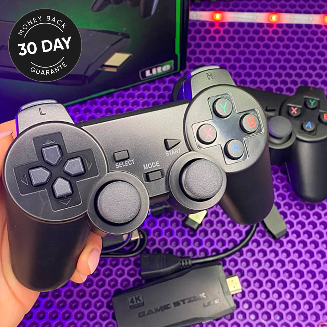 GameStick™ 4K: 10 000 juegos retro
